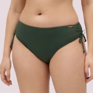 Εικόνα της Ysabel Mora Bikini Slip Ψηλόμεσο Hunt Green 83153