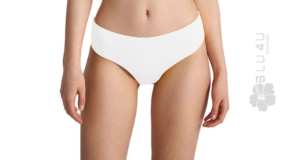 Εικόνα της Blu4u Λευκό Bikini Slip Μαγιό.