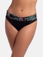 Εικόνα της Dorina Mandika Μαύρο Bikini Slip Ψηλόμεσο Με Φάσα.