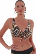 Εικόνα της Bluepoint Bikini Σουτιέν Animal Print Beige-black Cup D 25066040D-19