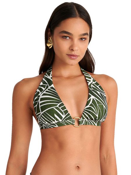 Εικόνα της Blu4u Bikini Τριγωνάκι με Ενίσχυση Πράσινο 25366110d-26