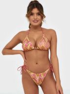 Εικόνα της Dorina Zanzi τριγωνάκι χρωματιστό. Τύπου πλεκτό.