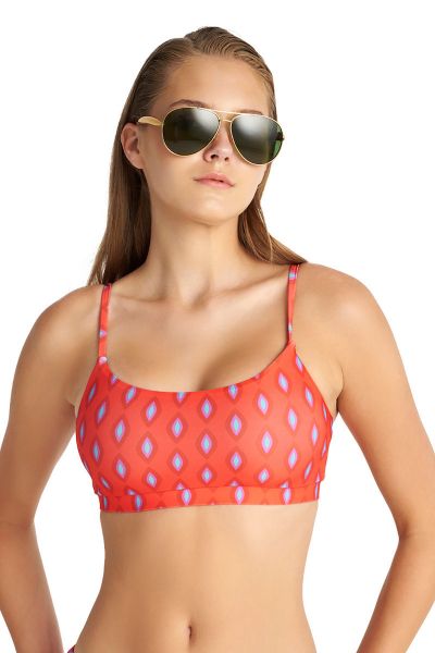 Εικόνα της Blu4u Bikini Μπουστάκι Κόκκινο 25366240-20