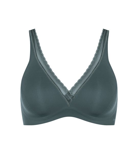 Εικόνα της Sloggi Body Adapt Twist T-Shirt Bra Γκρι Σκούρο.