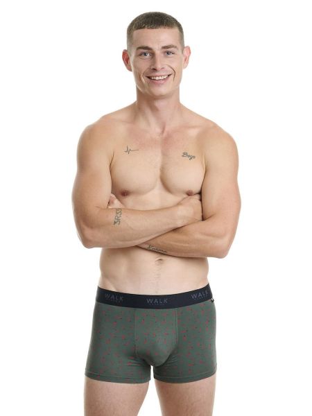 Εικόνα της Walk Bamboo Ανδρικό Μποξεράκι Πολύχρωμο με Σχέδια W1770-65_MULTI