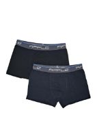 Εικόνα της 2Pack Apple Boxer Black & Navy - Cloud.