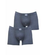 Εικόνα της Kybbvs 2Pack Ανδρικά Boxer Ανθρακί Μονόχρωμα Με Εσωτερικό Λάστιχο.