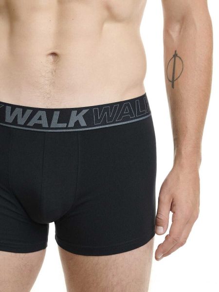 Εικόνα της Walk Ανδρικό Μποξεράκι Μαύρο W1754_02