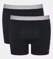 Εικόνα της 2Pack Sloggi Boxer Short ABC Go Μαύρα.