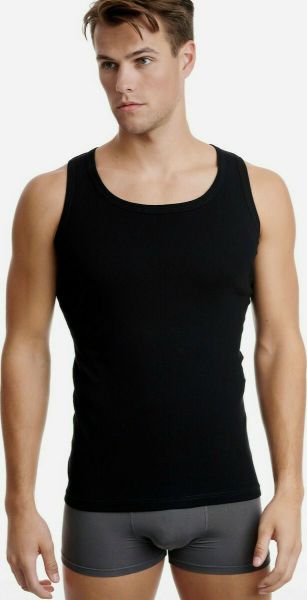 Εικόνα της 2 Pack Walk Ανδρικές Φανέλες Αμάνικες Μαύρες.