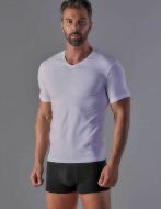 Εικόνα της Wrap Ανδρικές Φανέλες White 2Pack 311003-WHITE