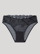 Εικόνα της Gisela Μαύρο Slip Brief Με Δαντέλα.