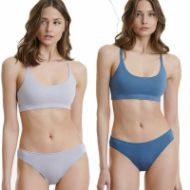 Εικόνα της Walk Brief Bamboo Γυναικεία Slip 2Pack Blue Raf/Lilac W2012-0730