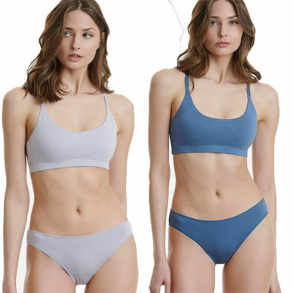 Εικόνα της Walk Brief Bamboo Γυναικεία Slip 2Pack Blue Raf/Lilac W2012-0730