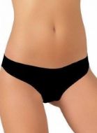 Εικόνα της Jadea μαύρο σλιπ χωρίς ραφές.