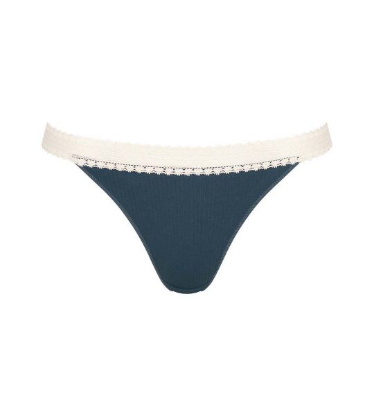 Εικόνα της Sloggi Γυναικεία Tanga 2Pack Γκρι/Πετρόλ 10213088-M007