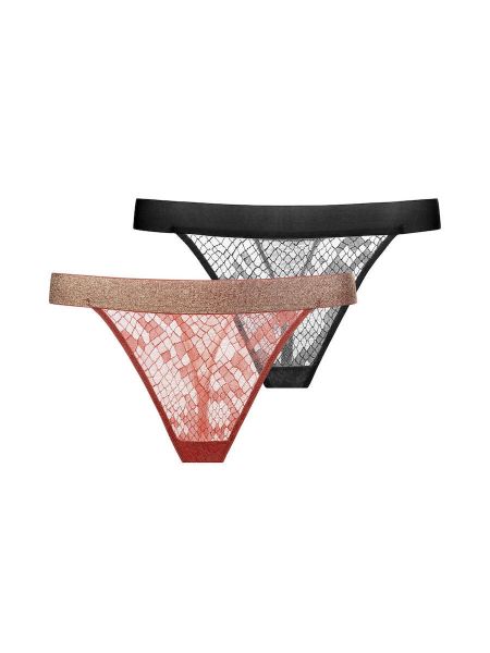 Εικόνα της 2Pack String Dorina Vera Κεραμιδί/Μαύρο.