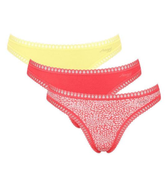 Εικόνα της Sloggi Γυναικείο String Κίτρινο, Πορτοκαλί 10219704-V015