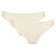 Εικόνα της Sloggi Go H Tai Βαμβακερά Γυναικεία Slip 2Pack Μπεζ 10207458-00CS