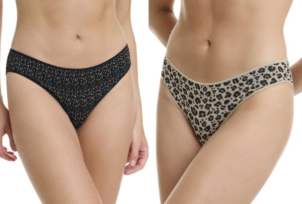 Εικόνα της Walk Γυναικεία Slip 2Pack Multicolor W2012-74