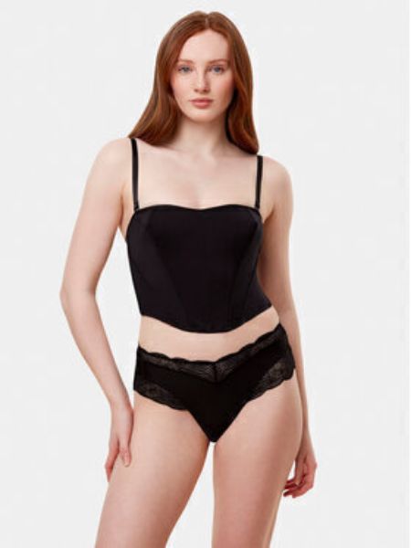 Εικόνα της Triumph Smart Ψηλόμεσο Γυναικείο Slip Μαύρο 10215945