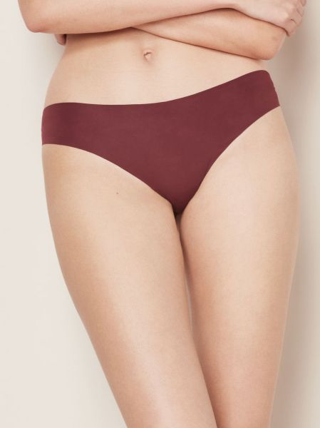 Εικόνα της 2 Brazilian Gisela Μπορντό/Μαύρο χωρίς ραφές με δαντέλα πίσω.