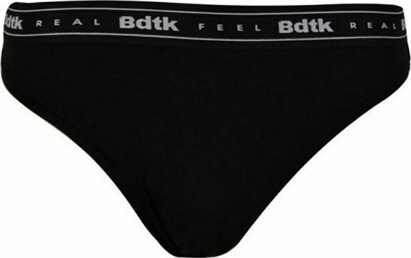 Εικόνα της BodyTalk  Bamboo Thong String Μαύρο.
