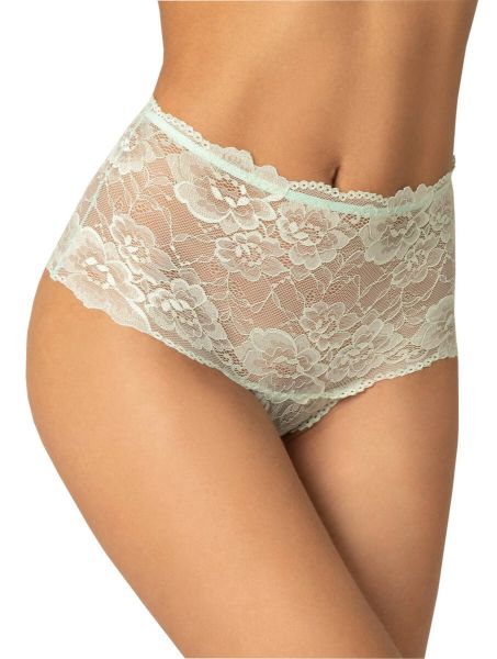 Εικόνα της Milena by Paris Ψηλόμεσο Γυναικείο Brazil με Δαντέλα Φυστικί.