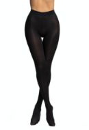 Εικόνα της Pompea Μαύρο Αδιάφανο Καλσόν 80Den.