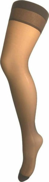 Εικόνα της IDER Top Libertee Nylon Γυναικείες Ψηλές Κάλτσες 15 Den Fume 1305