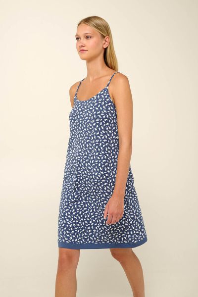 Εικόνα της Vamp Καλοκαιρινό Γυναικείο Νυχτικό Blue Raf 22056