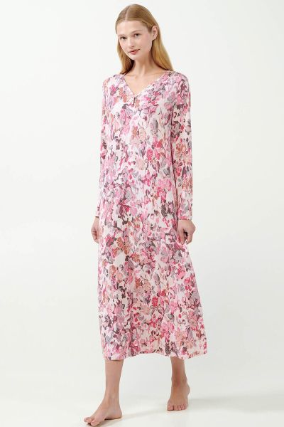 Εικόνα της Vamp Καλοκαιρινό Γυναικείο Νυχτικό Ροζ 21044
