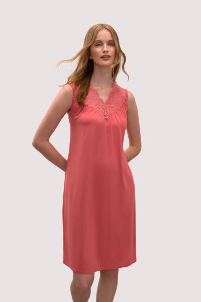 Εικόνα της Vamp Καλοκαιρινό Γυναικείο Νυχτικό Red Dahlia 16156