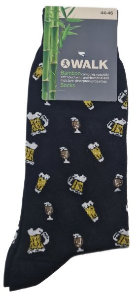 Εικόνα της Walk Ανδρικές Κάλτσες Μαυρο W304-39-02