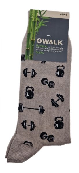 Εικόνα της Walk Ανδρικές Κάλτσες Γκρι W304-40-13