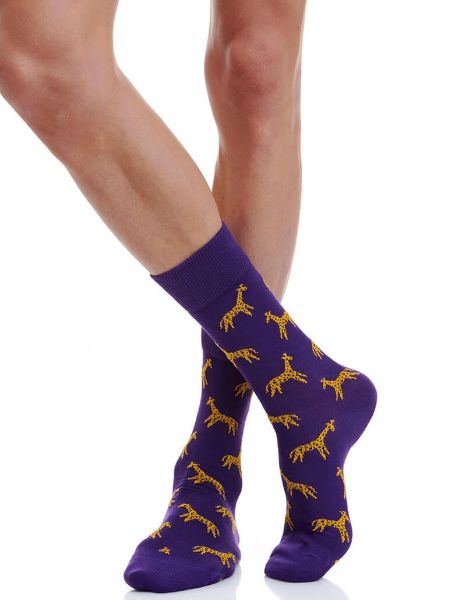 Εικόνα της Walk Ανδρικές Κάλτσες Μωβ W1064-23-55