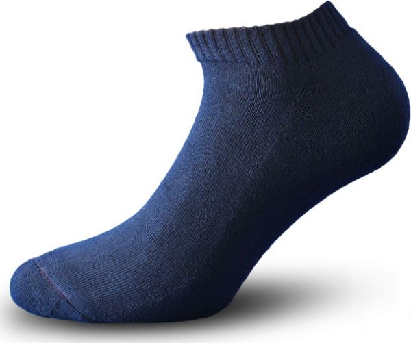 Εικόνα της Walk Ανδρικές Πετσετέ Κάλτσες Μπλε Κοντές.