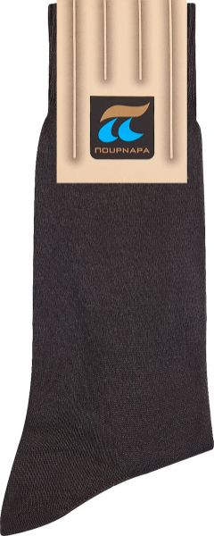 Εικόνα της Pournara Ανδρικές Μονόχρωμες Κάλτσες Γκρι 101-72