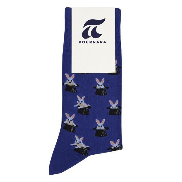 Εικόνα της Pournara Γυναικείες Κάλτσες Μπλε 3011-1