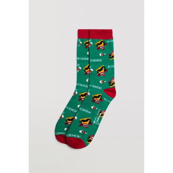 Εικόνα της Ysabel Mora Ανδρικές Κάλτσες Πράσινες 22896