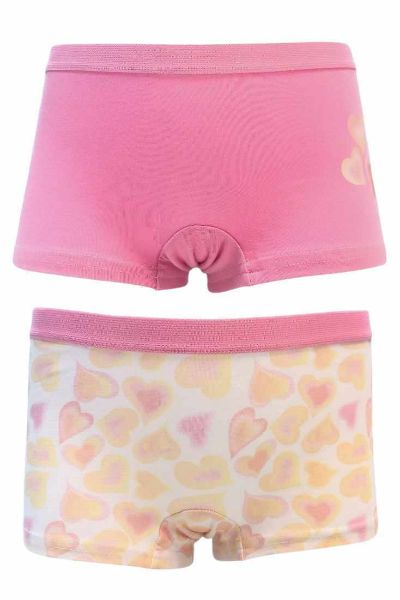 Εικόνα της 2Pack Ider Παιδικό Κοριτσίστικο Boxer Ροζ/Εμπριμέ.