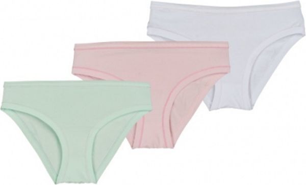 Εικόνα της IDER Παιδικό Σετ με Βρακάκια Ροζ/Φυστικί/Λευκό 3103 3τμχ