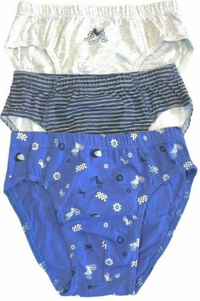 Εικόνα της 3 Τεμάχια Ider παιδικά σλιπ μπλε/γκρι/ρουά.