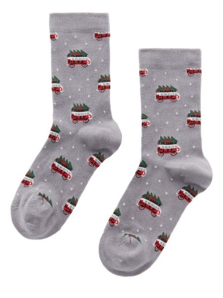 Εικόνα της Walk Παιδικές Κάλτσες Γκρι CHR-27