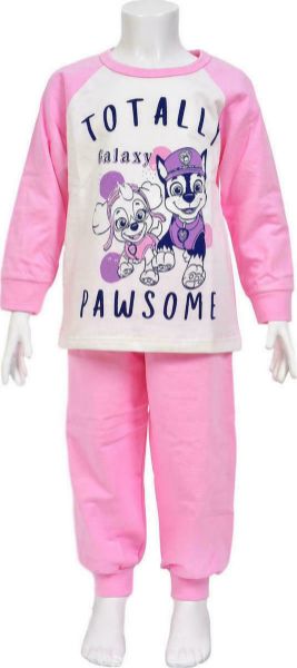 Εικόνα της Galaxy Φούξια Πιτζάμες 'Totally Pawsome'.