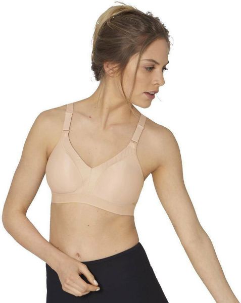 Εικόνα της TRIUMPH TRIACTION WELLNESS N Αθλητικό σουτιέν μπεζ.