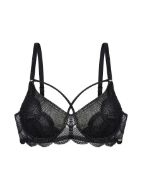 Εικόνα της Dorina Bailey Μαύρο/Χρυσό Σουτιέν Με Μπανέλες.