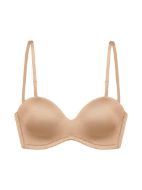 Εικόνα της Dorina Sublime Sculpt Bandeau Μπεζ Σουτιέν Strapless Χωρίς Μεταλλική Μπανέλα.