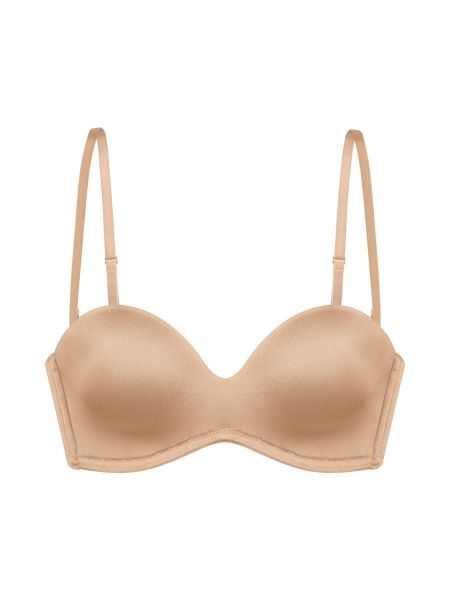 Εικόνα της Dorina Sublime Sculpt Bandeau Μπεζ Σουτιέν Strapless Χωρίς Μεταλλική Μπανέλα.