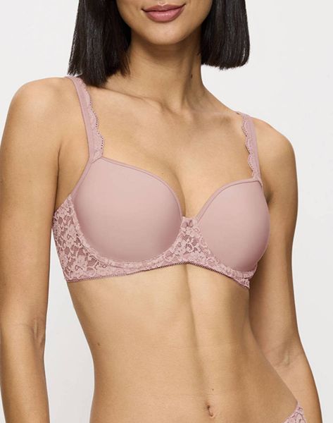 Εικόνα της Triumph Amourette WP Ροζ Σουτιέν Με Μπανέλες & Ελαφριά Επένδυση.